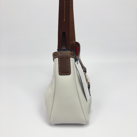 Dooney Bourke Small Shoulder HandBag White Gold B5 - Picture 5 of 8